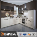 modular PVC membrane cabinet door with shake style china kitchen cabinet wholesale